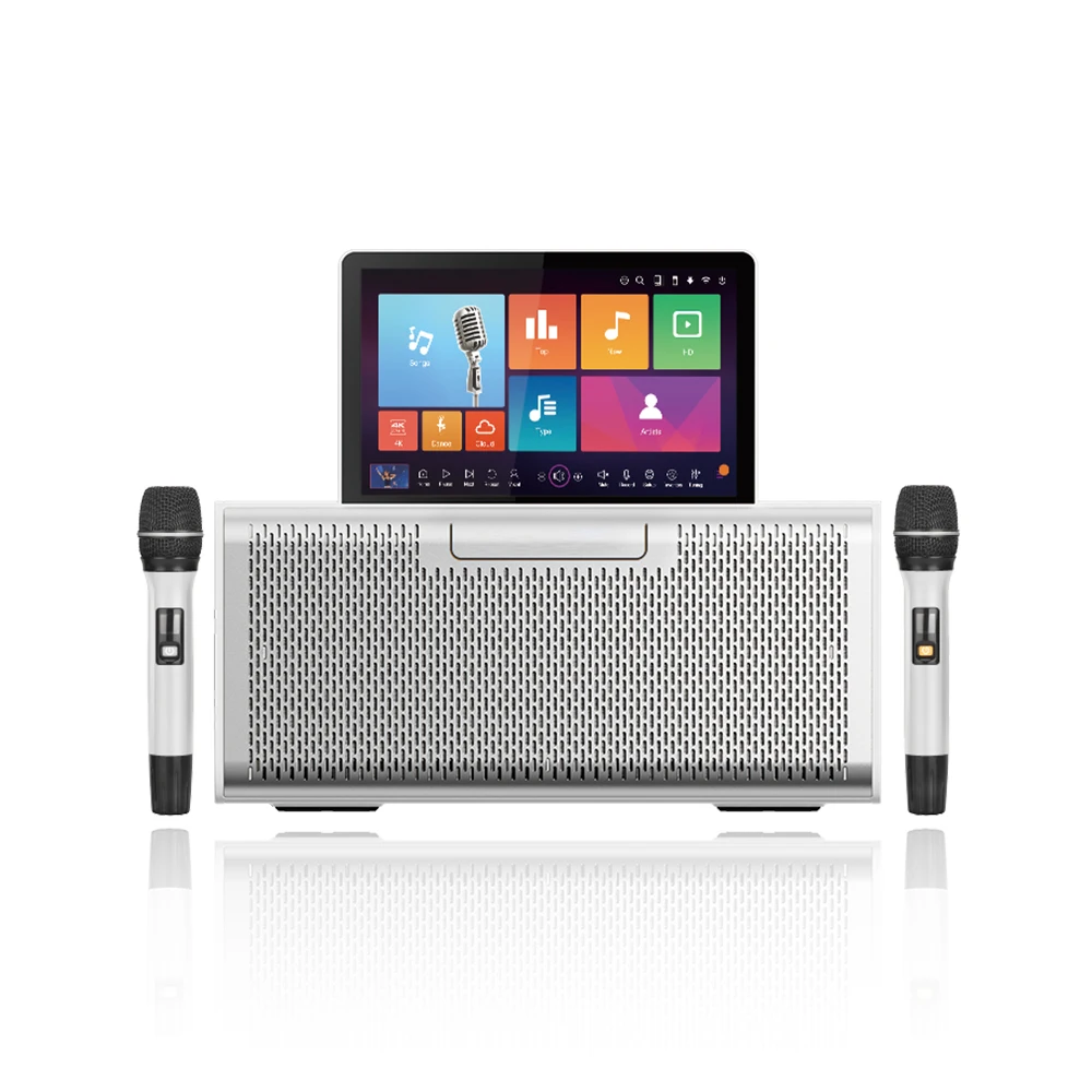 Машина для заказа семейных песен KTV в одном устройстве 19 5 дюйма встроенный усилитель реверберации Android двойная