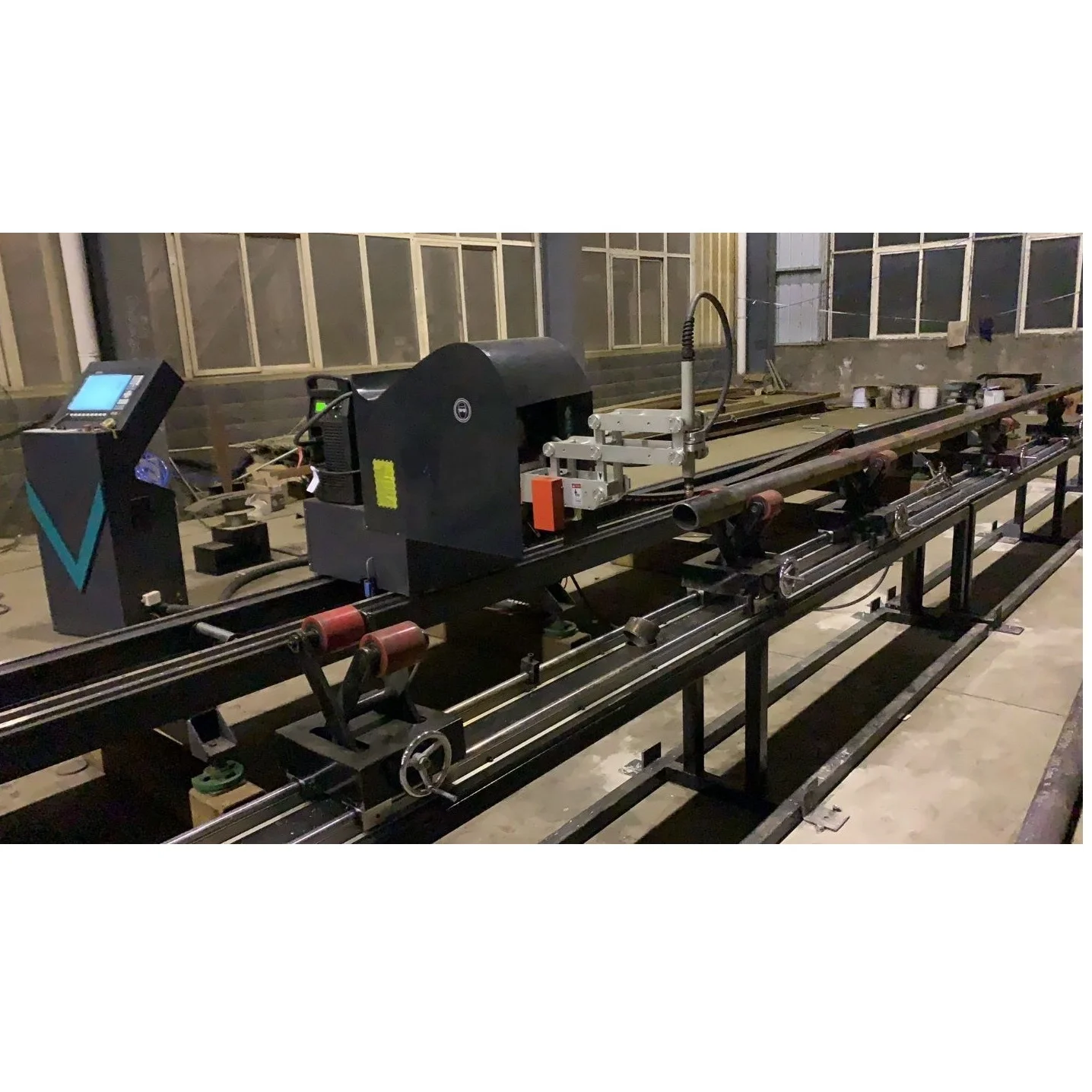 3 d CNC plasma cutter tube cutting and drilling machine for sale