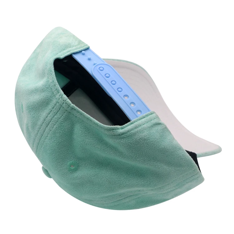 Custom Embroidered 5 Panel Faux Leather Suede Baseball Sport Hats Adjustable Casual Low Profile Dad Hat