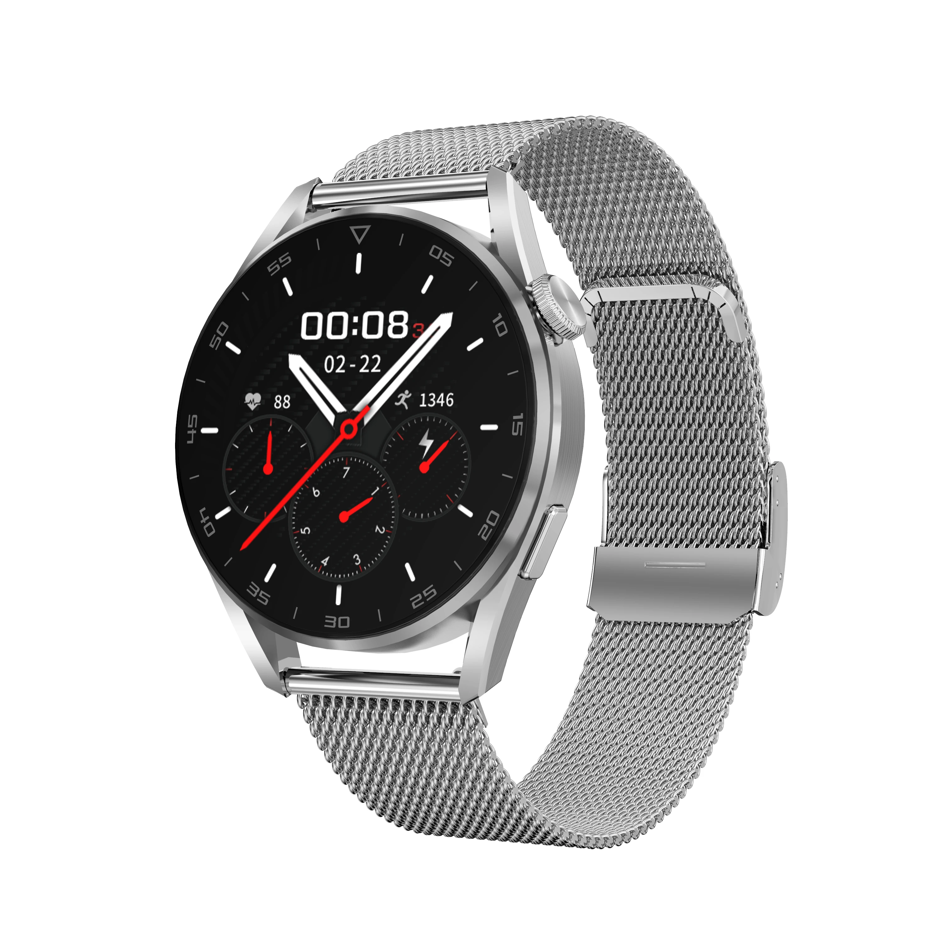 DT3 Pro Smartwatch with BT Calling Wireless Charger Rotation Button Smart Watch IP67 Waterproof Sports Bracelet for Women Men