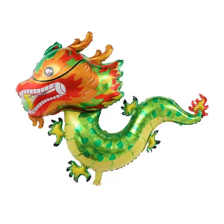 Chinese Dragon Balloon for 2024 Chinese New Year Party Favors Chinese Lunar New Year Lantern Festival Dragon Boat Festival Decor