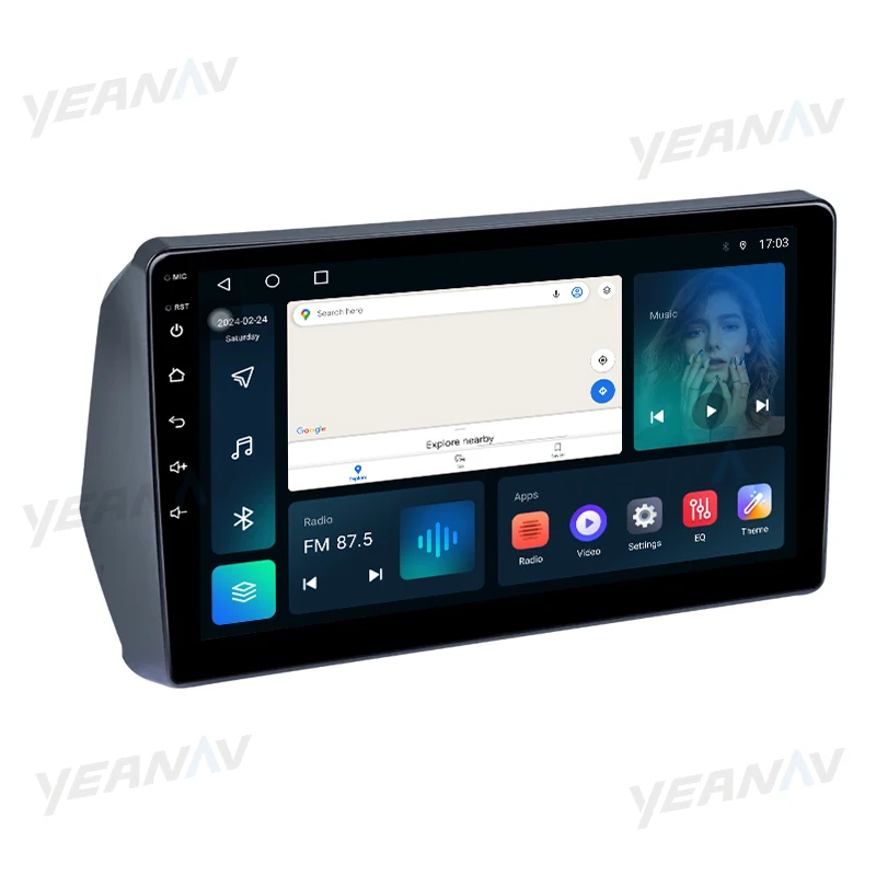 TS18 Universal Car Multimedia For Toyota Wish 2009-2018 Android Stereo GPS Navigation Wireless Carplay Android Auto DVD Player