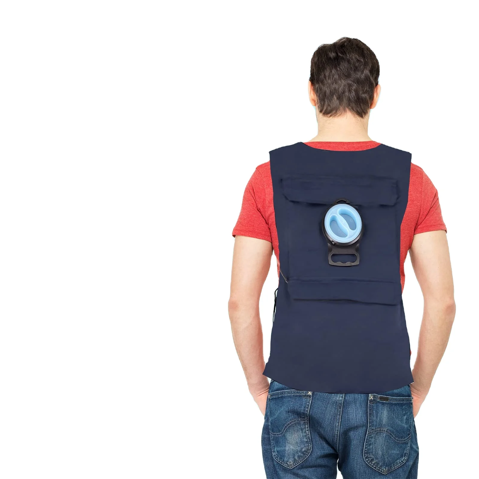High quality insert cooling ice pack Summer Vest Ice Pack Physical Hot Cold Gel Pack Therapy Ice Wrap Waistcoat Cold Vest