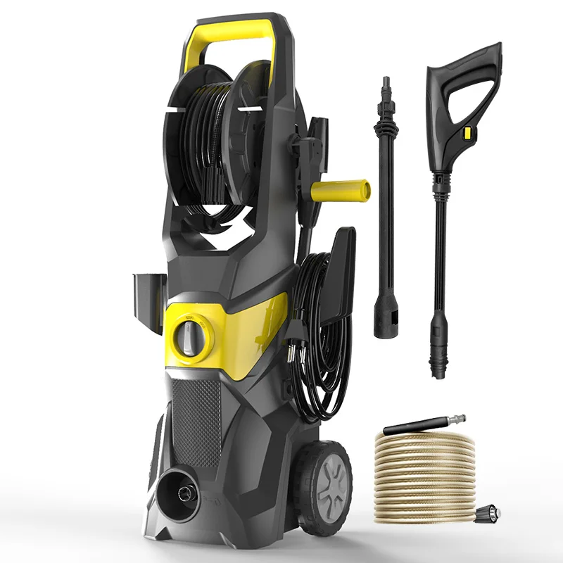 Hot Selling 225bar Max Professional High Pressure Cleaner 3200W Induction Motor Electric Pressure Washer With Multi Function