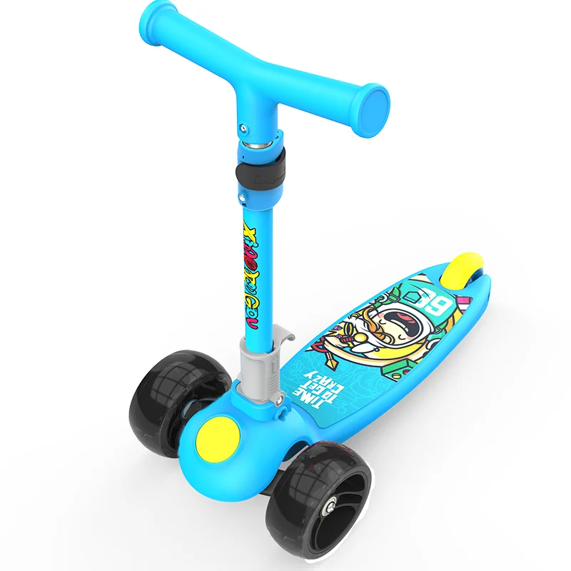 Professional manufacture durable foldable 3 wheels children scooter manufacturers