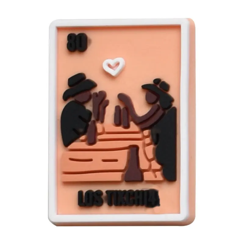 2022 Wholesale Mexican Style Croc Charms Custom Designer Charms For Kids Clog Shoe Charms Gifts