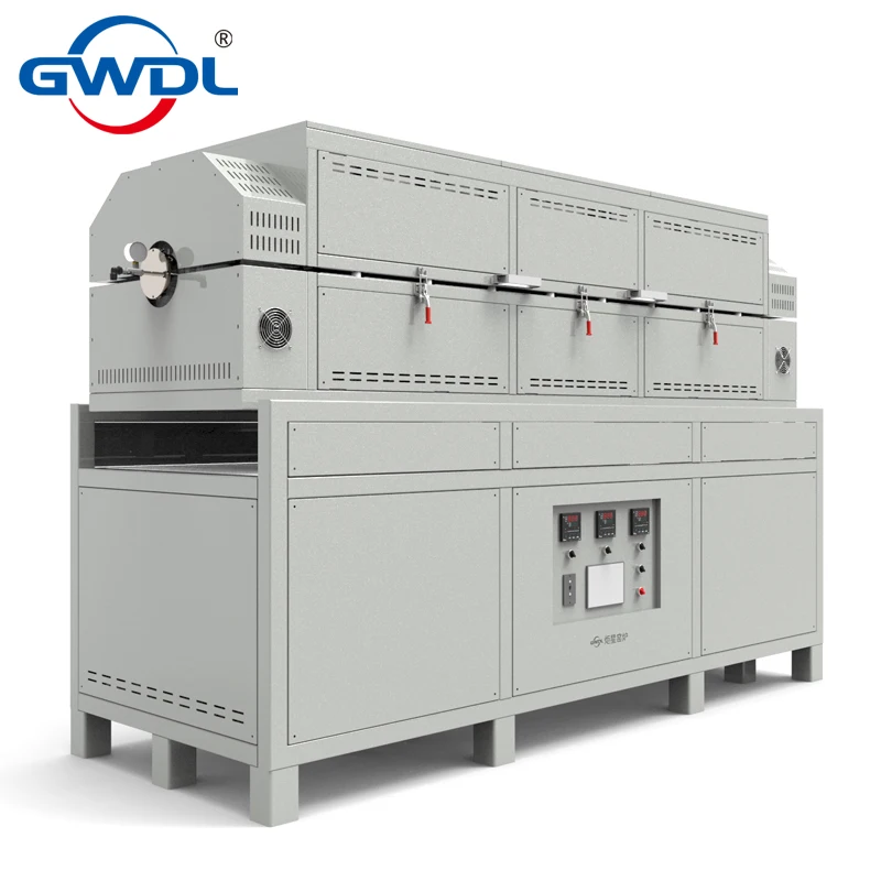 1200℃ Multiple temperature zones tube furnace