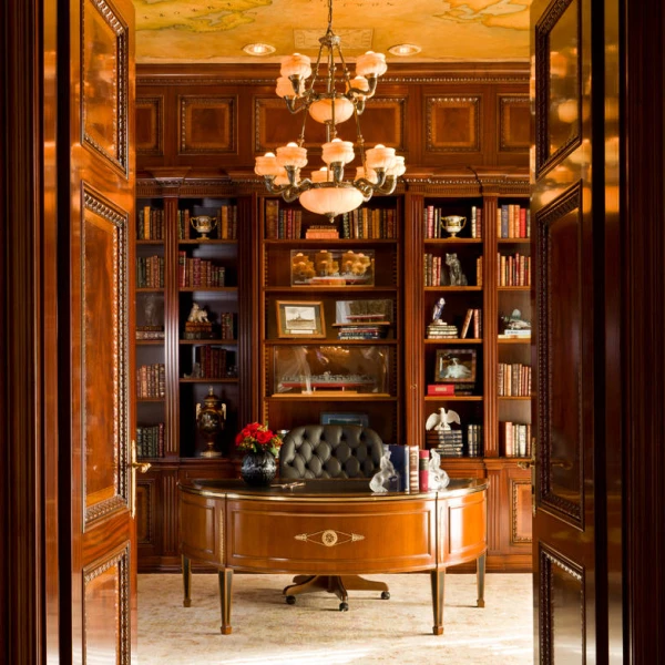 bookcase wall minimalist study desk luxury gold bookshelves modern book shelf bookcases