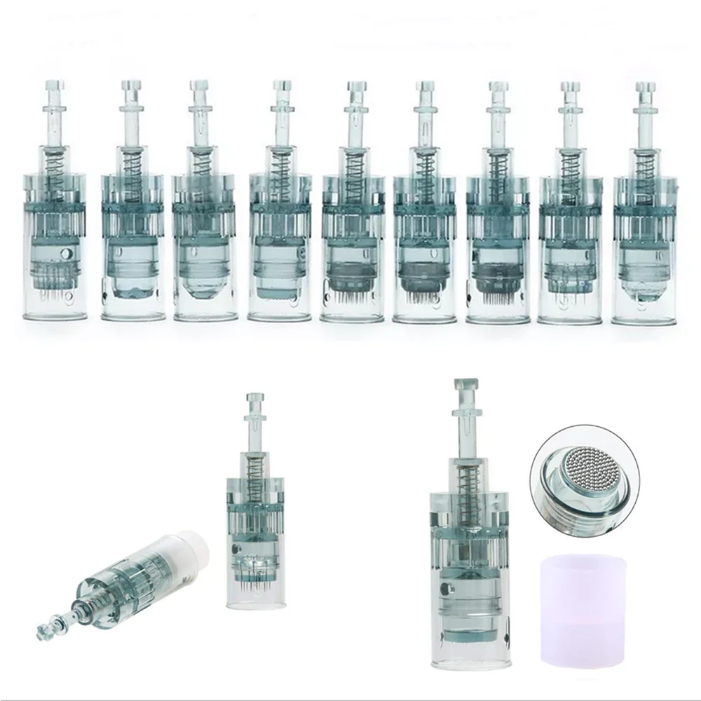 Dr Pen M8 Needle Cartridge Derma Pen 11/16/24/36/42/Nano Microneedling Pen Tattoos Needles Replacement Skin Needling Tip