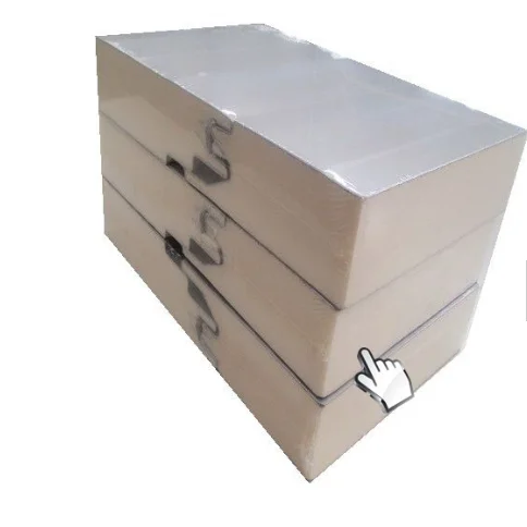 Fireproof Insulated wall and roof PU / PUR / PIR sandwich panel for prefabricated cold storage