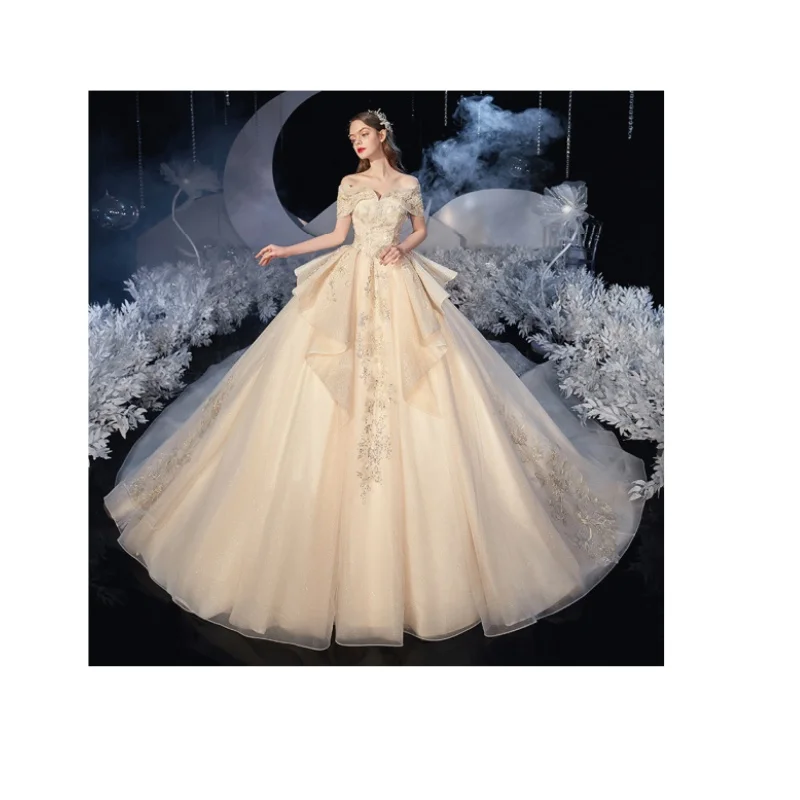 Дешевые Оптовые ODM OEM Свадебные платья для простого гражданского свадебного