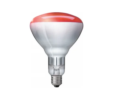 PHILIPS Infrared Heat Bulb BR125 IR 250W E27 Red  Clear Hard Glass  physical therapy equipments