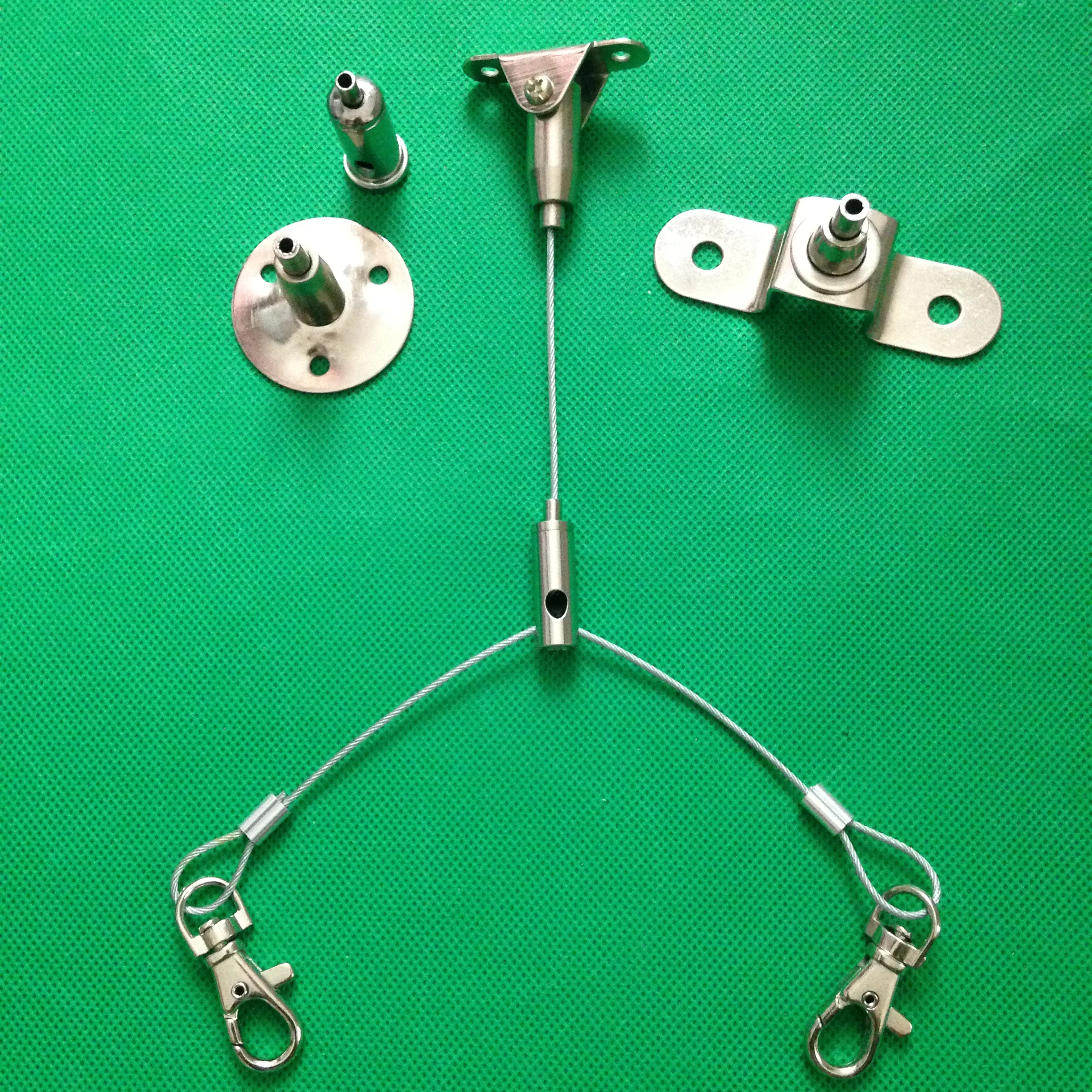 One hook and four lines of plant lamp hanging line   LED lights steel cable for hanging system