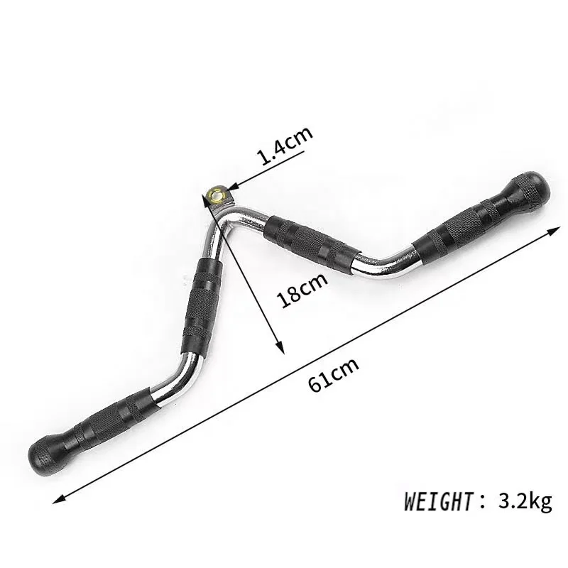 Best Selling Gym Fitness Equipment gym use pully HANDLE BAR SETS Accessories