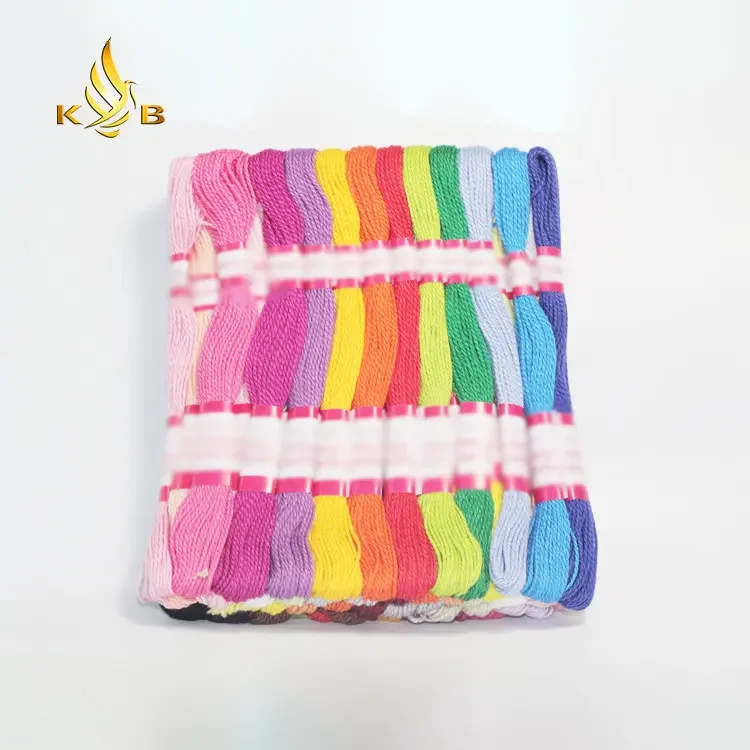 Kingeagle cross stitch thread 100% cotton threads hand embroidery thread