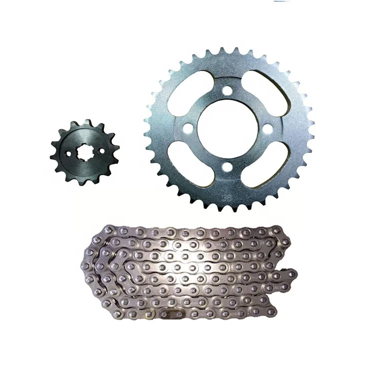 South America shineray xy50 Sprocket kits for motorcycle spare parts