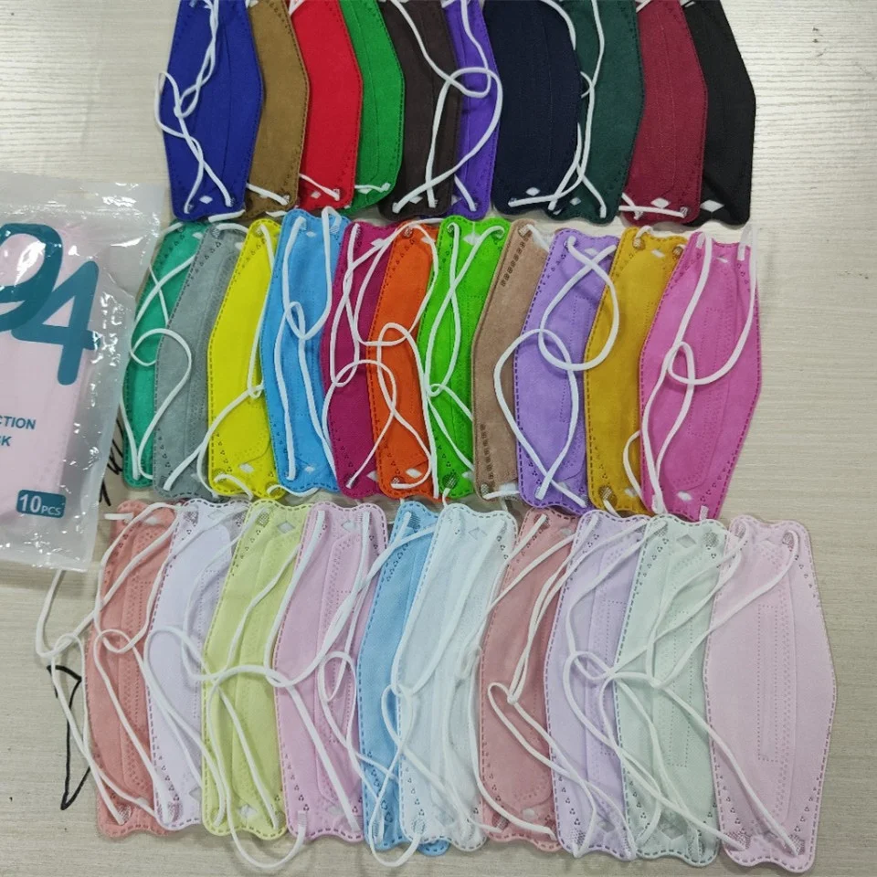 Kf94 Hijab Face Mask Muslim headwear cross ear band color kn94 face mask