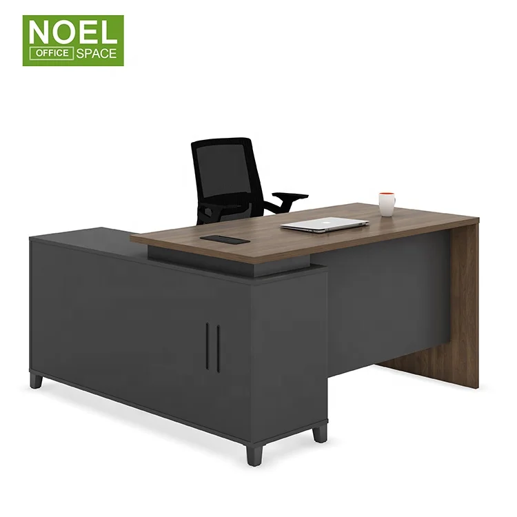 I shape Simple design cheap  school teacher office furniture single desk