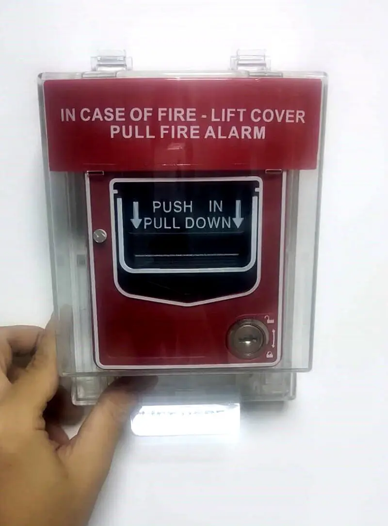 Good Prices High Quality Fire Alarm System Panic Exit Button Fire Alarm Manual Pull Station
