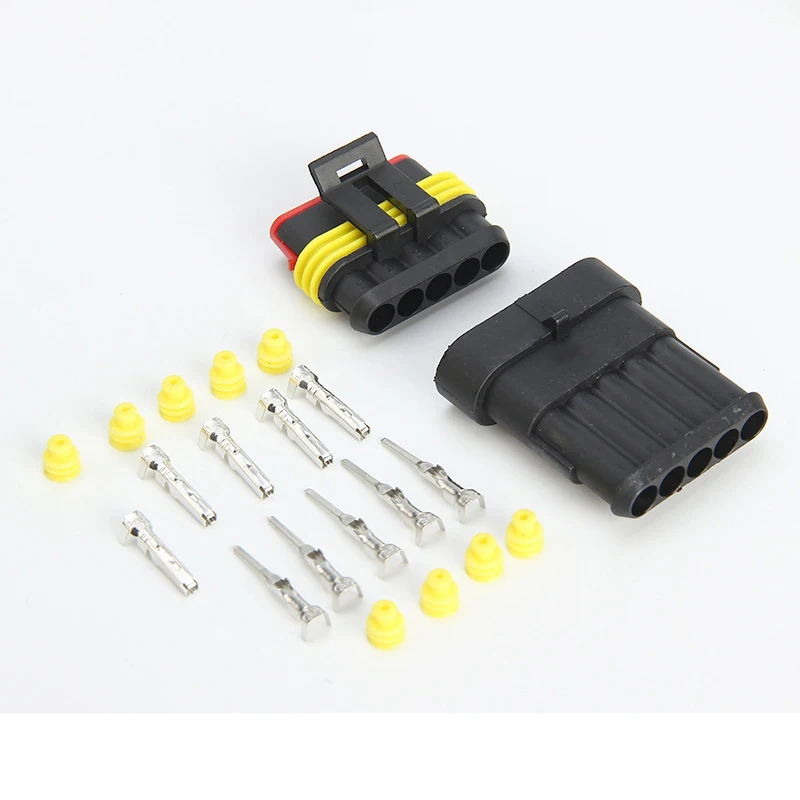 1/2/3/4/5/6 pin Auto Female Automotive Electrical wire Connector DJ7021-1.5-11/21 Waterproof Connector 282080-1