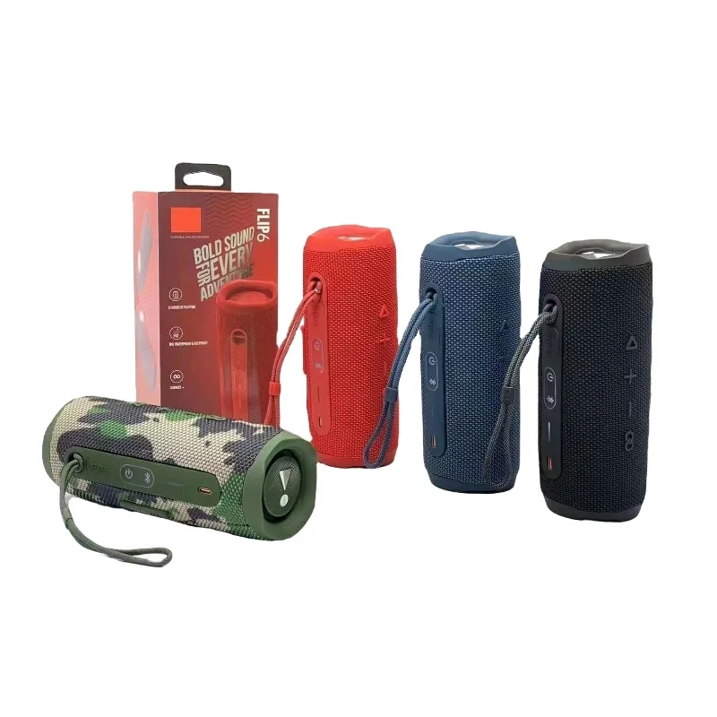Original 1:1 Jb l Flip6 latest latest kaleidoscope portable BT5.0 speaker Flip6 mini waterproof wireless BT bass outdoor speaker