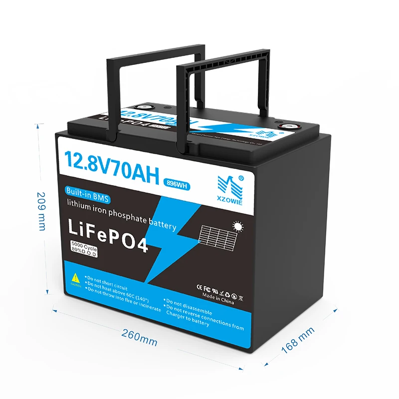 New 50ah 100ah 12v 12.8v Lifepo4 Lithium Ion Battery Rv Boat Scooter Golf Cart Electric Car Batteries