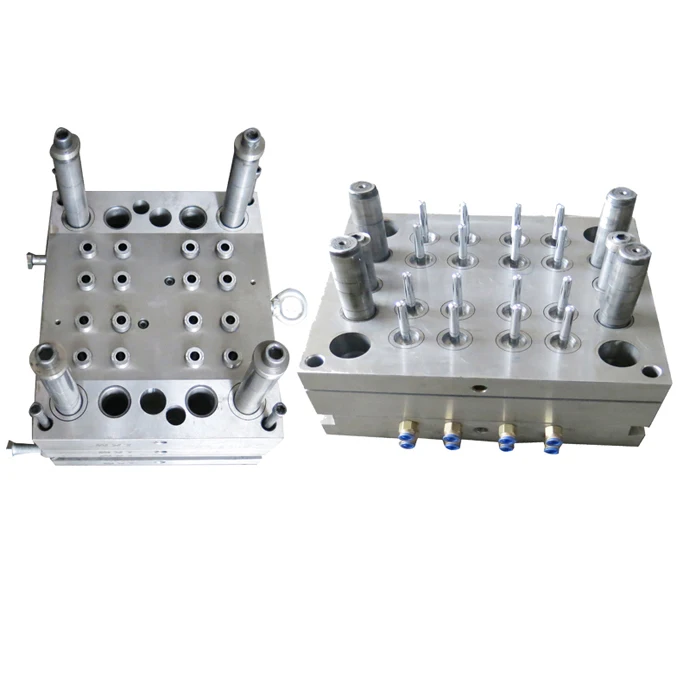 custom injection molded PP plastic test tube and cap molding injection tooling service from China