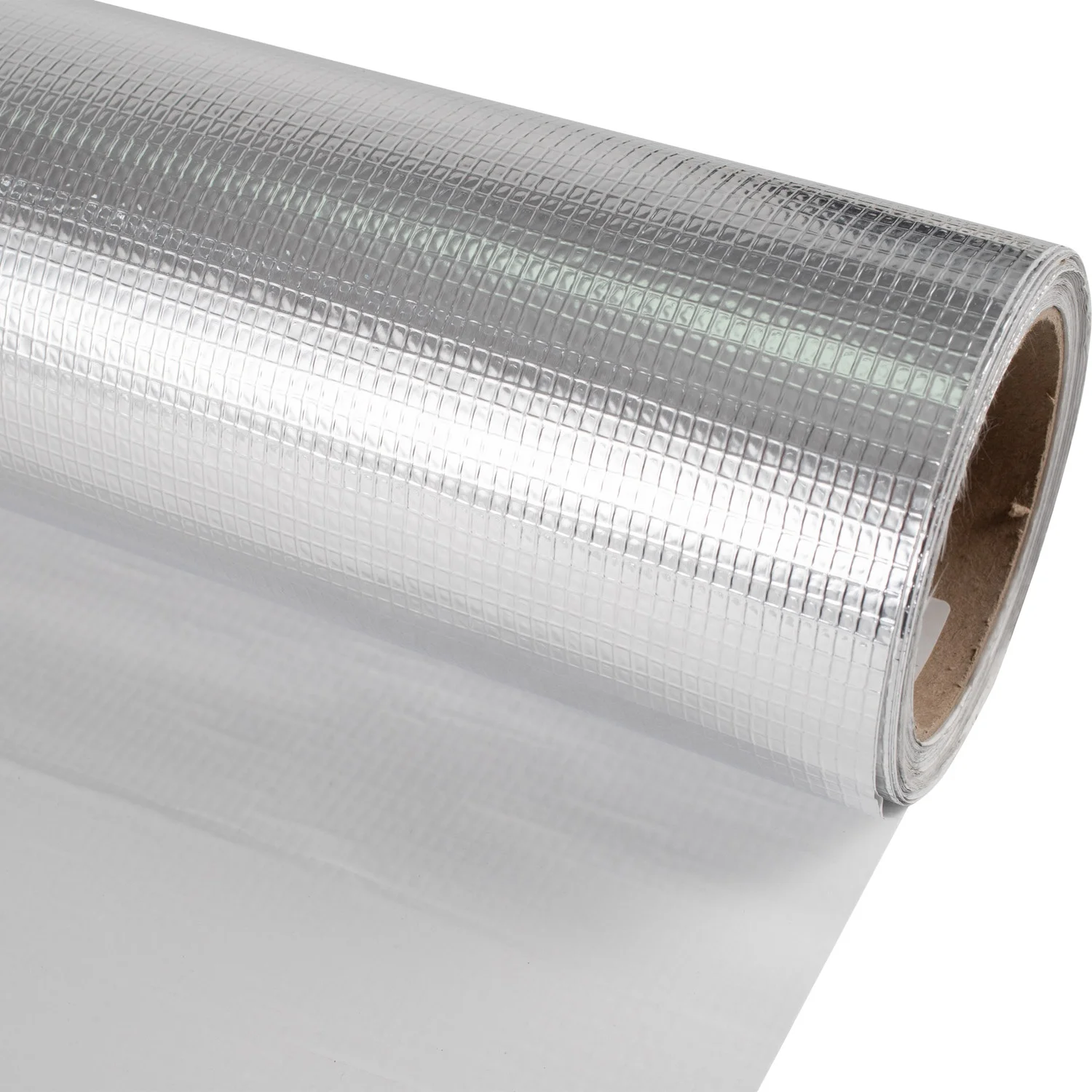 Heavy Duty Aluminum Coated Glass Fiber Fabric For High Temperature Applications