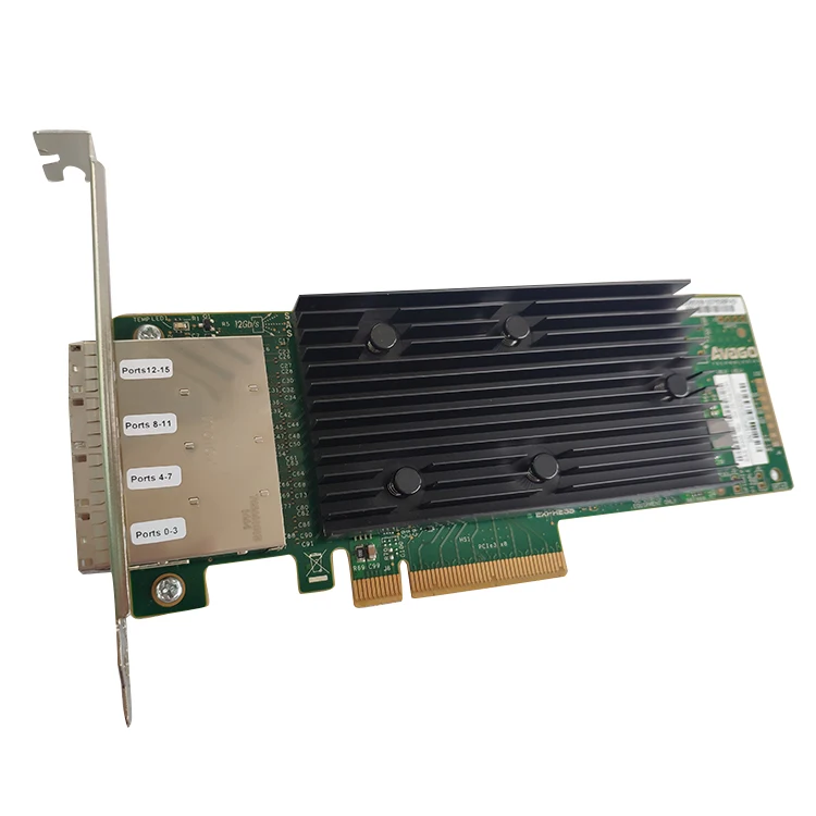  LSI SAS 9305-16e SGL серийный прилагаемый SCSI ATA Raid-контроллер