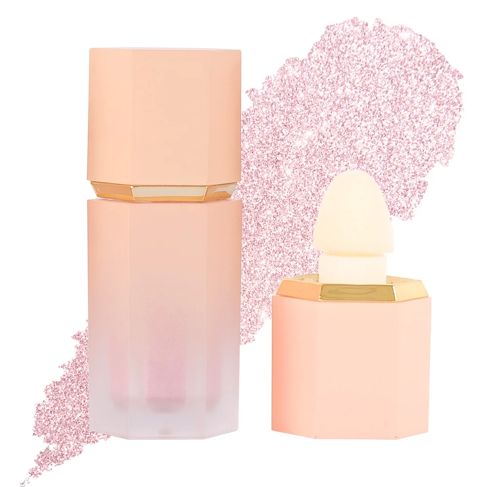 Мульти пигментный металлический розовый Хайлайтер для бровей с индивидуальным логотипом