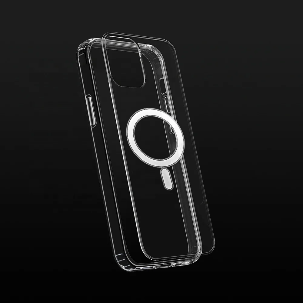  Чехол для iPhone 12 из ТПУ с полным покрытием 360 градусов ударопрочный Магнитный чехол телефона защитный