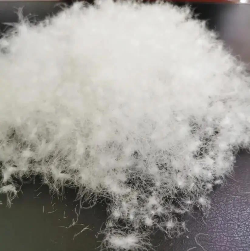 Pure Washed White Goose Duck Down Raw Materials Feather for Down Jacket