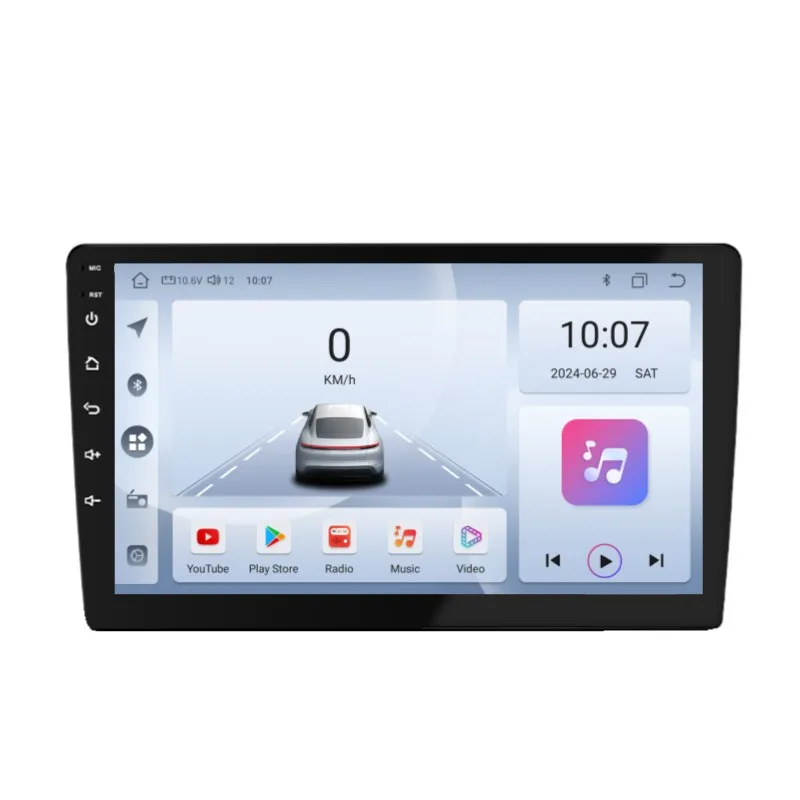 1.6 GHz 4G 9 inch touch screen radio car double DIN GPS FM Android head unit
