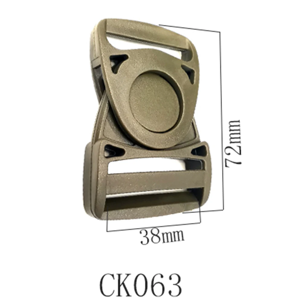 Plastic Side Release Center Buckles Swing Head Swivel style Backpack Straps Webbing Swivel Buckles POM Buckles