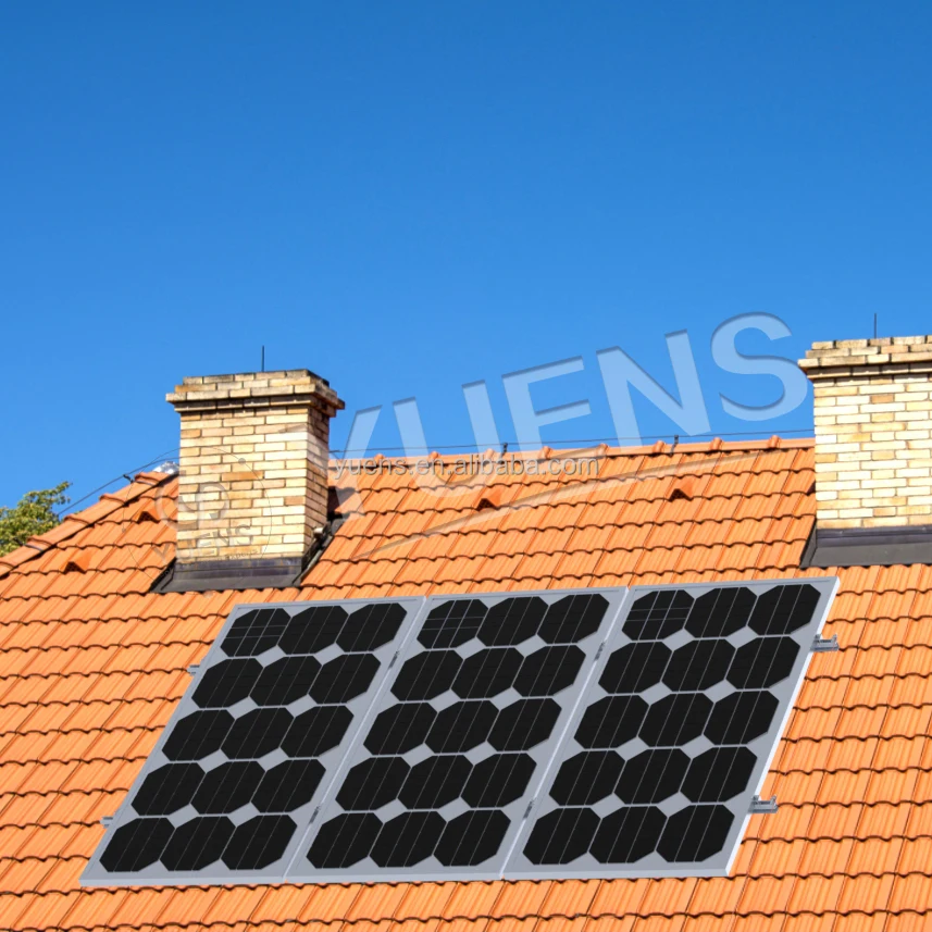 aluminum solar tilt tile roof hook kit  for solar photovoltaic mounting systems