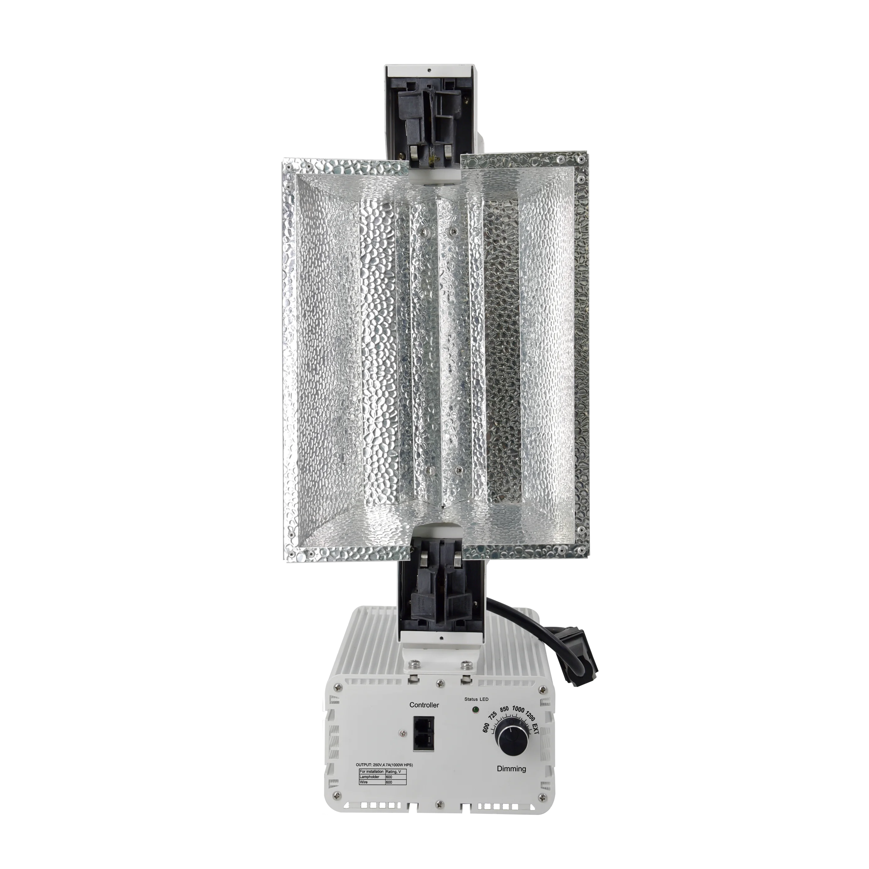 
New 1000w hid hps grow led light plant with electronic controller ballast 