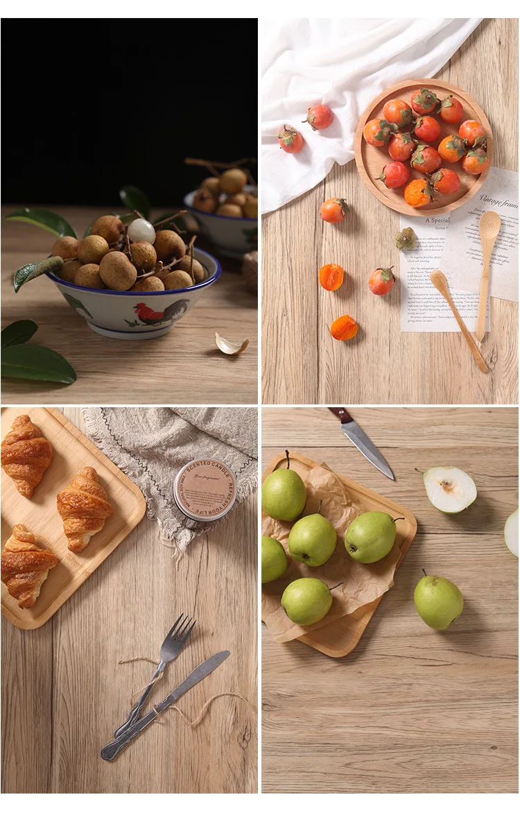 60*60cm Wood Like PVC Photo Shooting Backdrop Board Studio Accessories Background