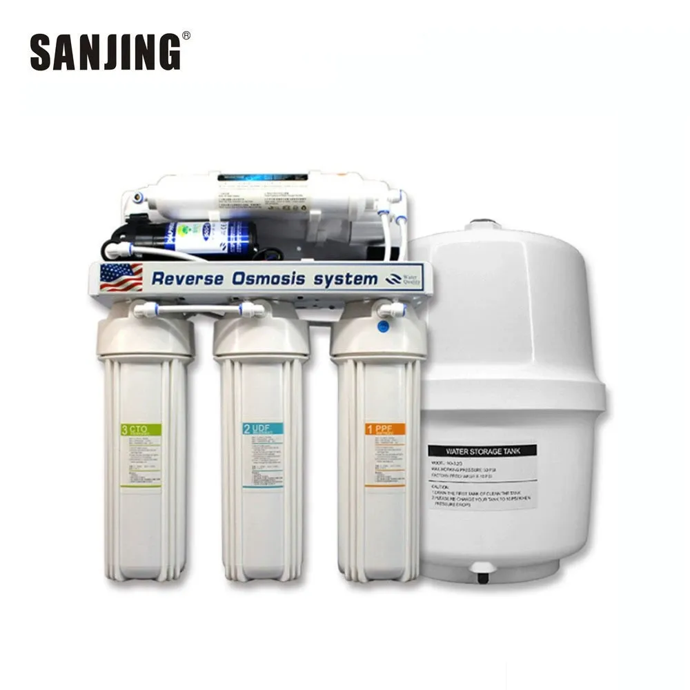 6 Stages RO Ultra Safe reverse osmosis home water filter purifier drinkable water filter