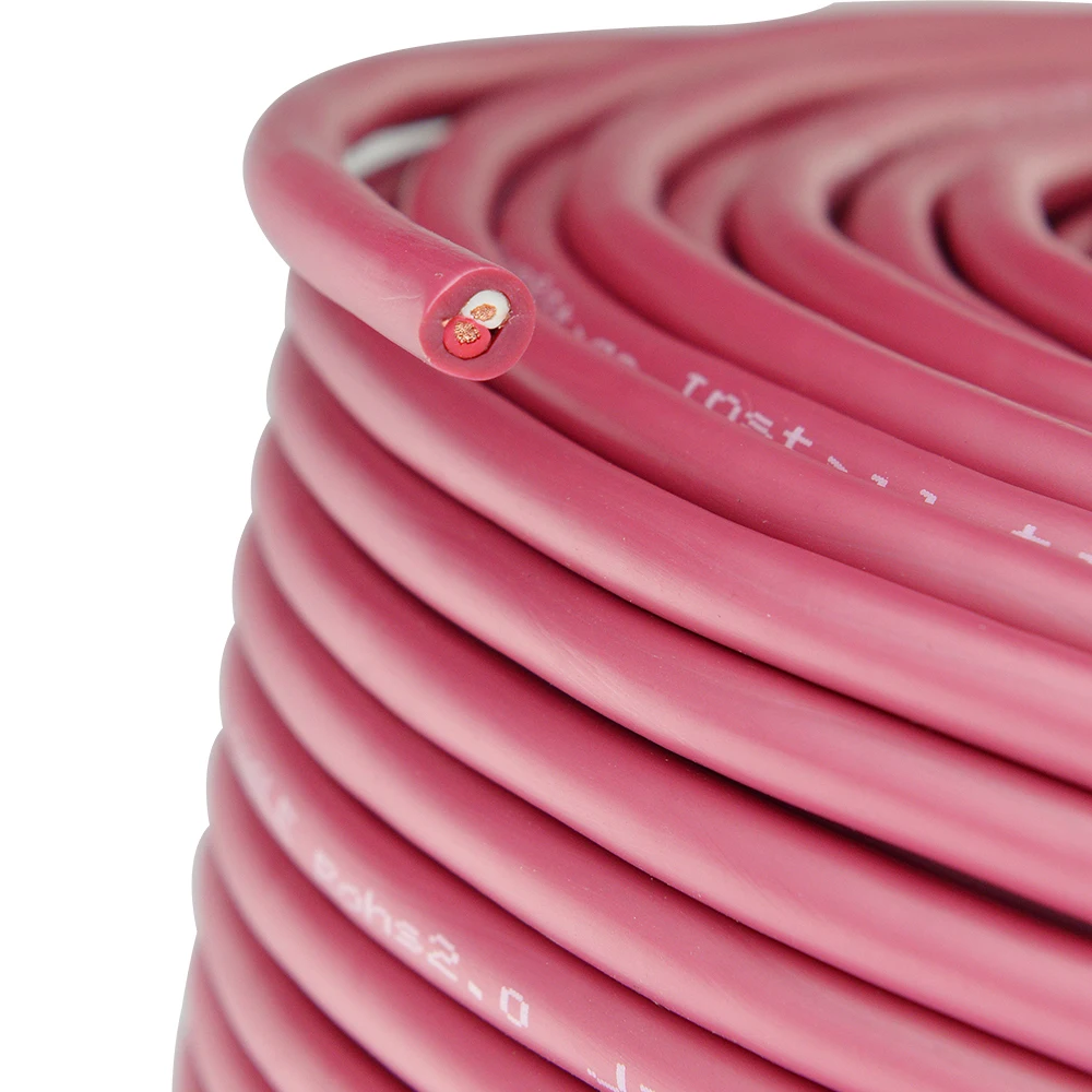 Автомобильный аудио 2 ядра из бескислородной меди кабель динамика усилитель мощности инженер жильный для и amplier