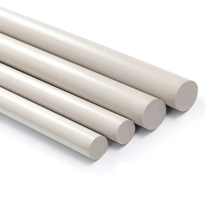Size Diameter 6-600mm peek plastic rod Black carbon fiber reinforced Peek round rod/stick/bar high temperature resistant plastic