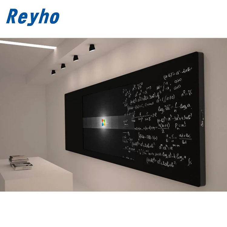Multi Finger 86 100 inch LED Writing Blackboard IR interactive whiteboard all in one magnetic chalkboard