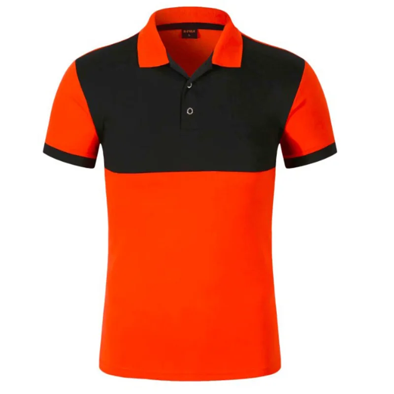 Высококачественные пользовательские брендовые Мужские Простые пустые повседневные футболки-поло для гольфа