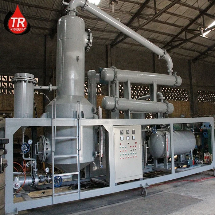 Waste Lubricant Oil Purification Re-Refining Machine