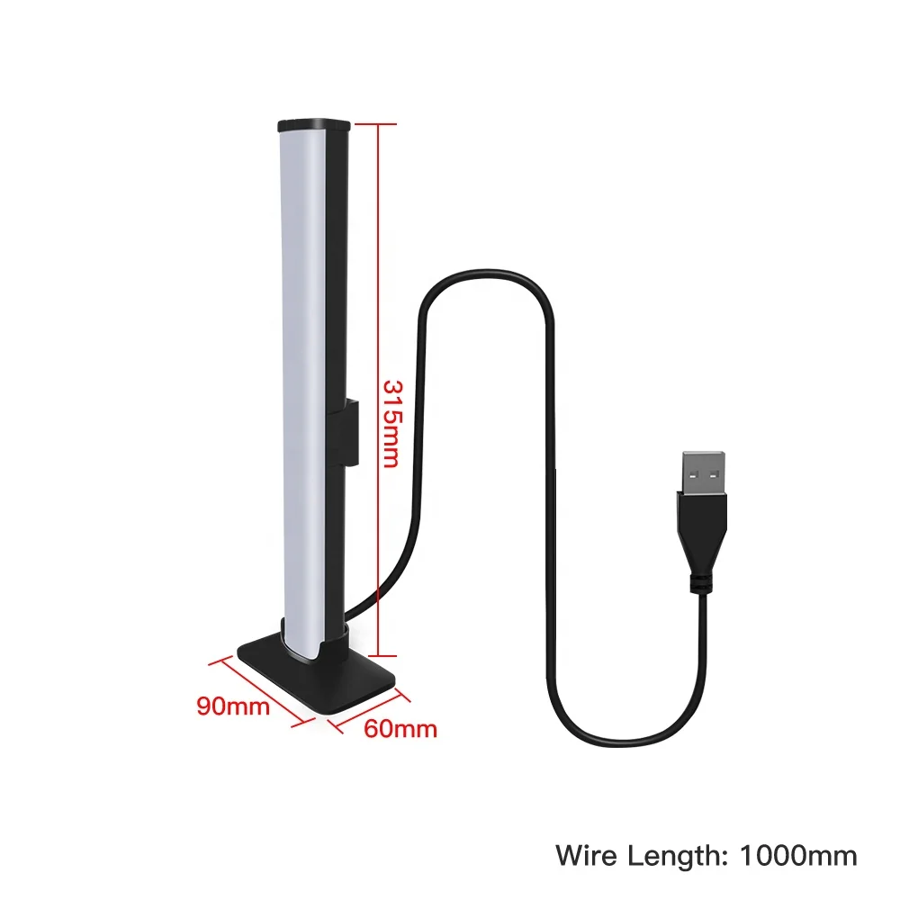 Gledopto WLED Digital LED Light Bar GL-LB-003 Rated voltage DC 5V Input current 2.5A IP20 Night light function