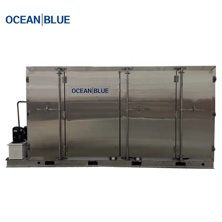 1500kg/Shift Industrial Freezer Machine Aluminum Plate Contact Freezer