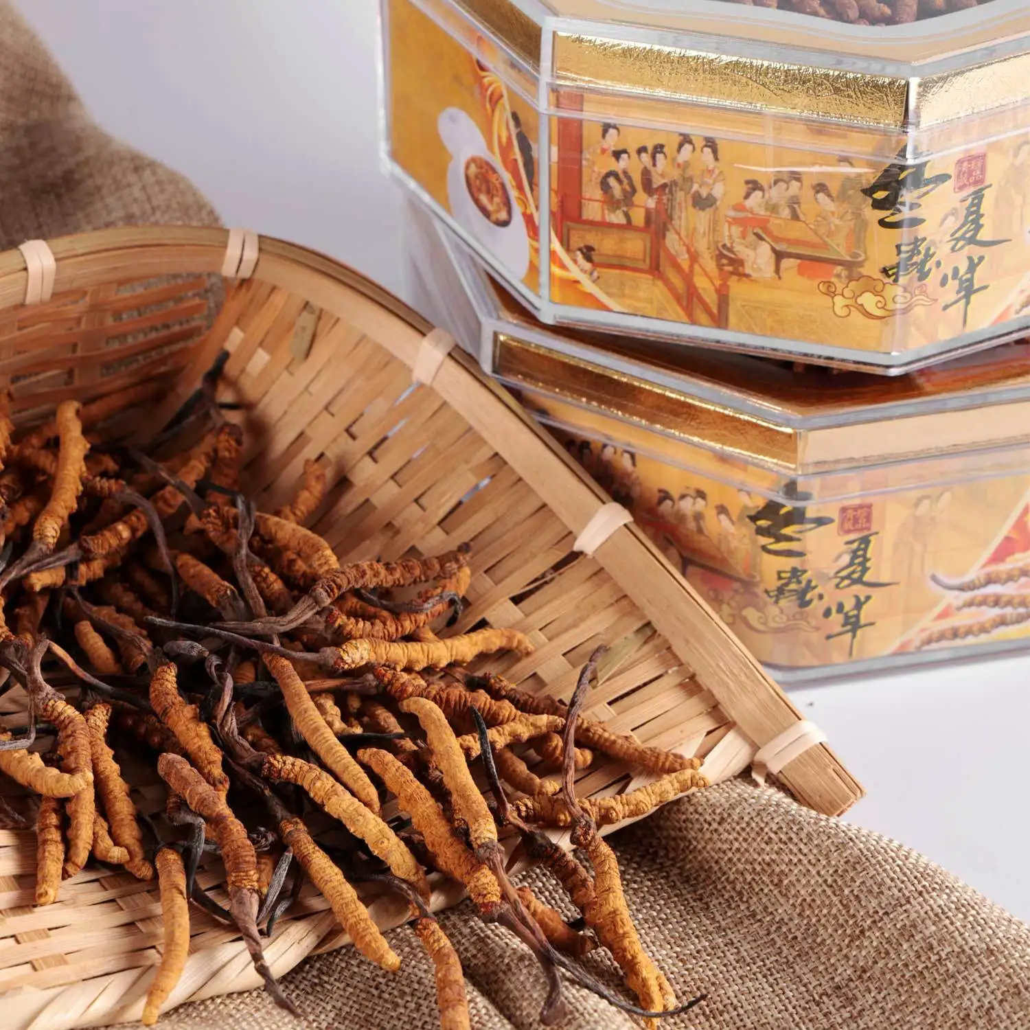 500g Tibet Whole Plant Cordyceps Natural Tiens 100% Herbal Cordyceps Sinensis