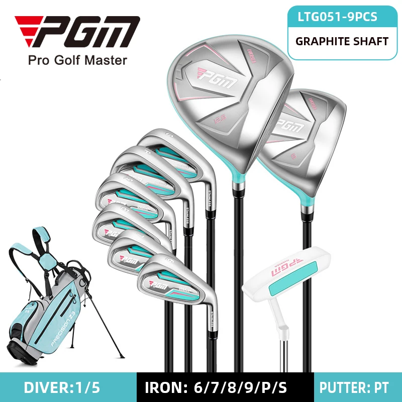PGM LTG051 golf clubs for sale custom Logo women ladies right handed club de golf clubs complete set for women right handed
