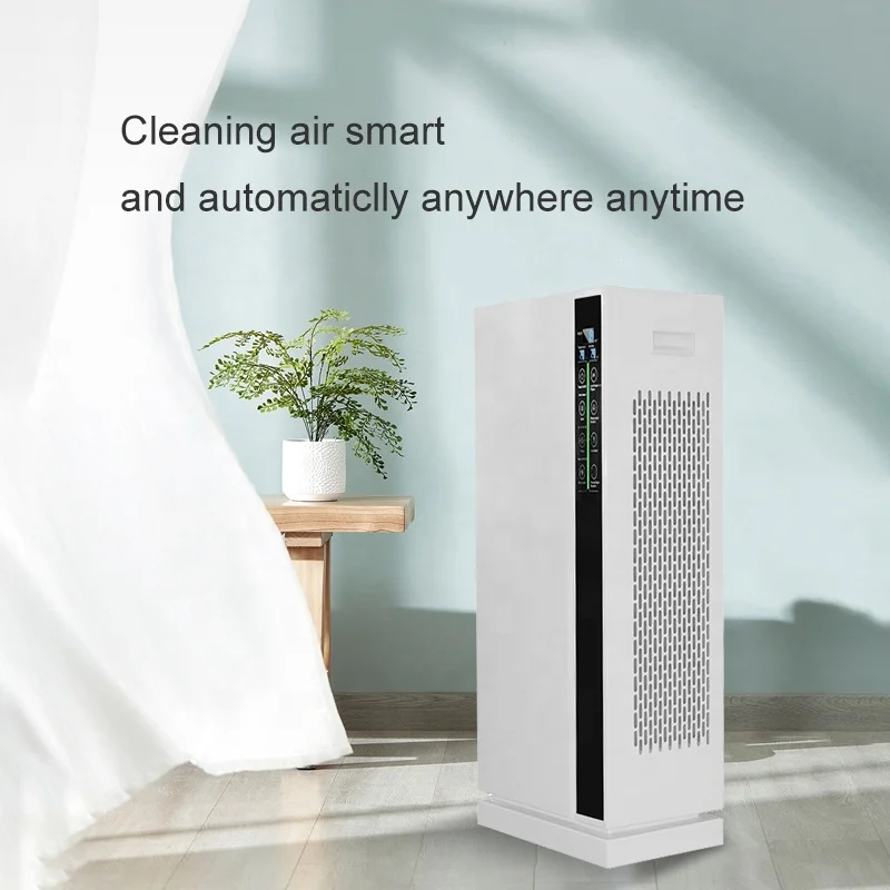 Выход DC-24V.2A моющийся фильтр дыма бытовой очиститель для рабочего стола, озонатор-ионизатор очиститель воздуха для дома и офиса