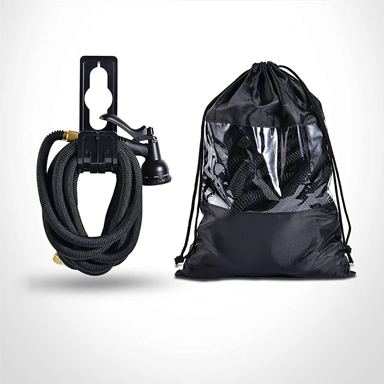 Extenclean 50ft high resistant garden telescopic water hose retractable soft water hose for garden and car