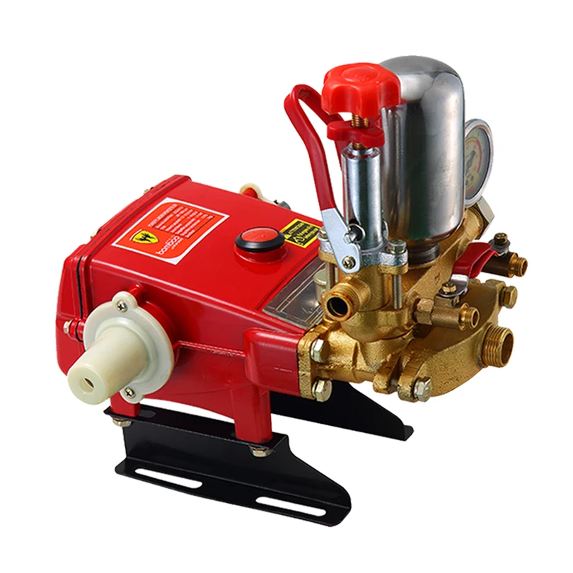 Household high pressure water triplex plunger pump sprayer